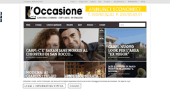 Desktop Screenshot of loccasione.it